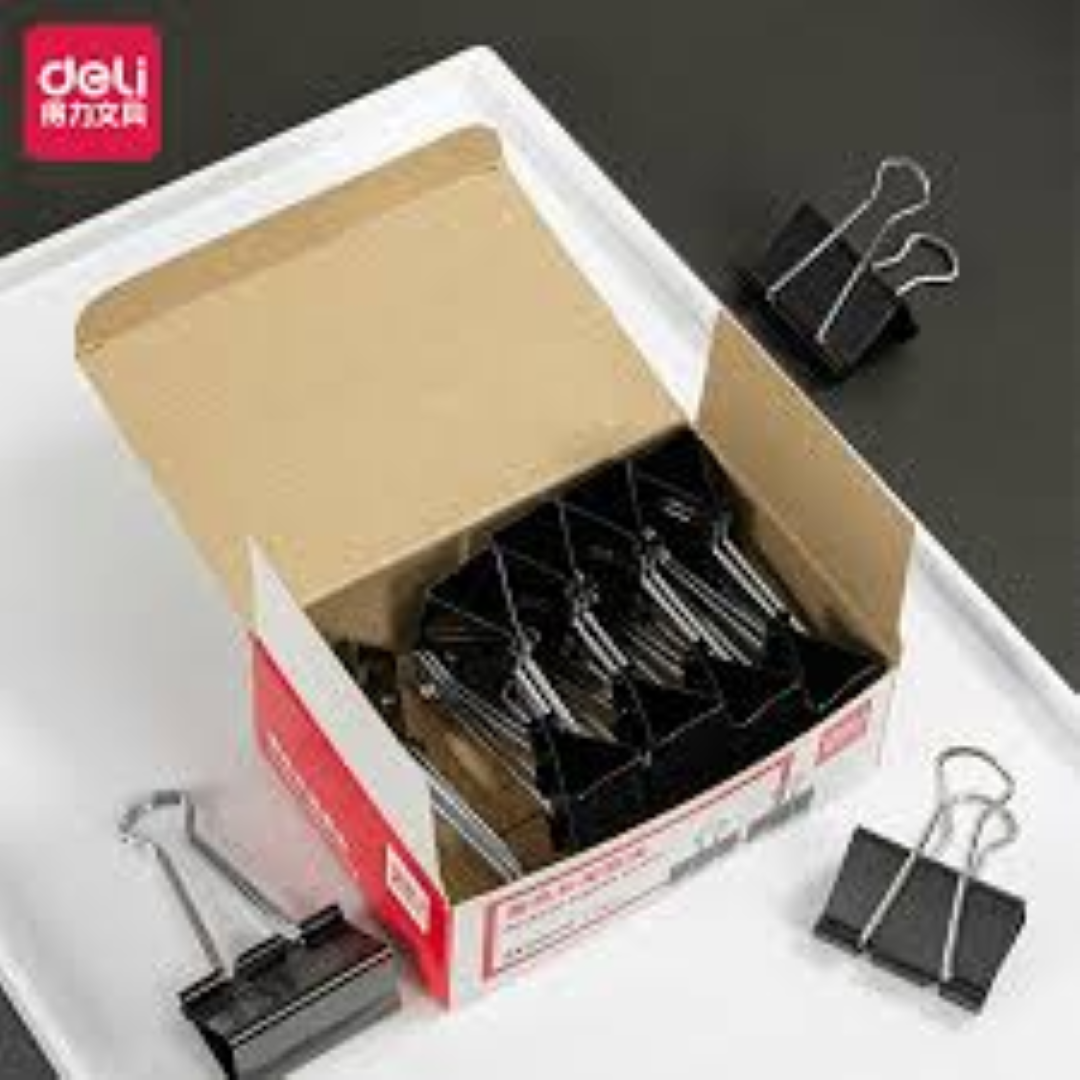 DELI BINDER CLIP -41MM 9542